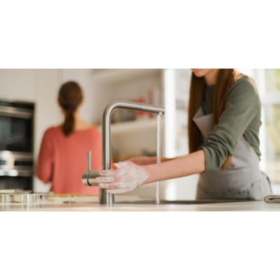 Franke Atlas Neo Sensor maišytuvas plautuvei su ištraukiama žarna, pasirenkama spalva