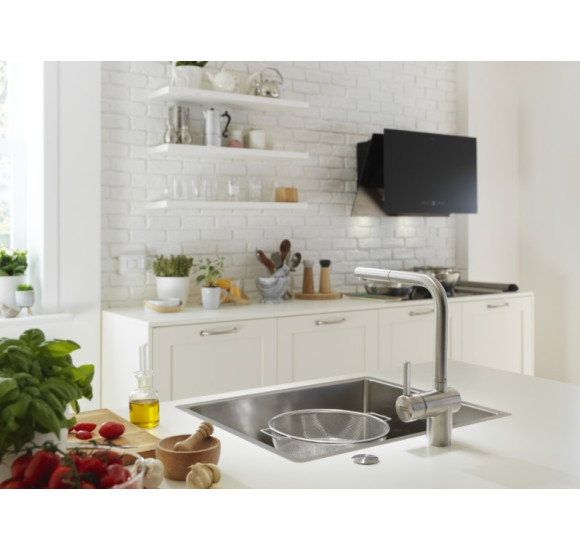 Franke Atlas Neo Sensor maišytuvas plautuvei su ištraukiama žarna, pasirenkama spalva