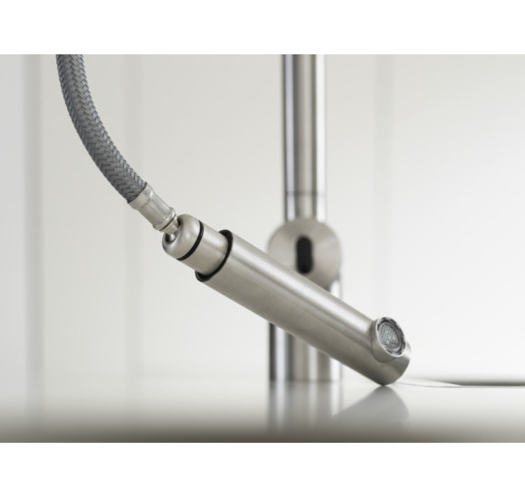 Franke Atlas Neo Sensor maišytuvas plautuvei su ištraukiama žarna, pasirenkama spalva