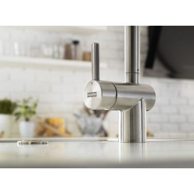 Franke Atlas Neo Sensor maišytuvas plautuvei su ištraukiama žarna, pasirenkama spalva