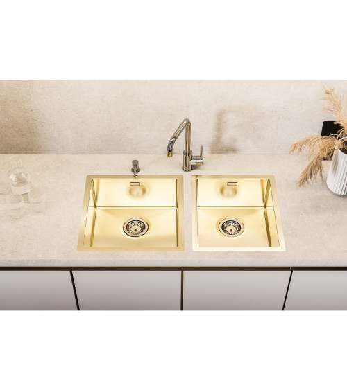 ALVEUS Monarch Quadrix 20 nerūdijančio plieno plautuvė