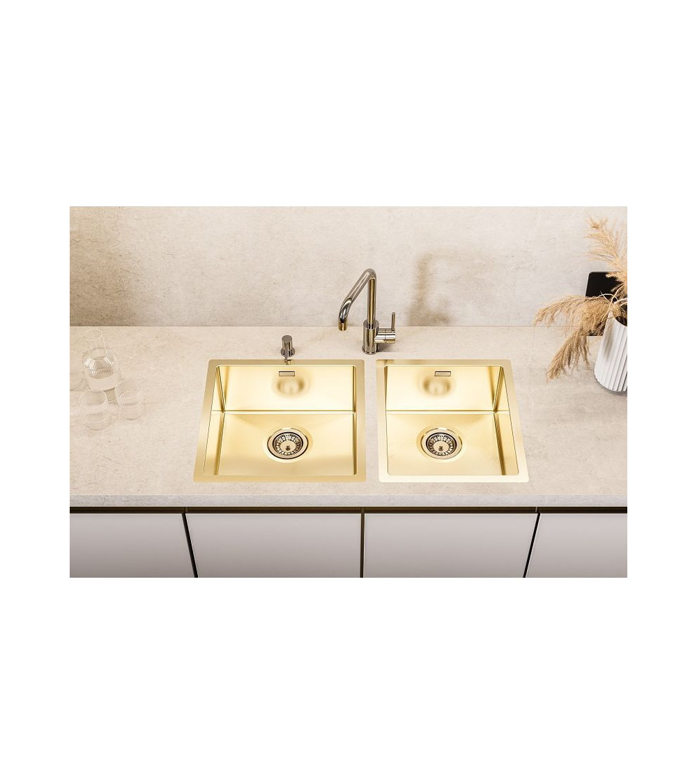 ALVEUS Monarch Quadrix 20 nerūdijančio plieno plautuvė