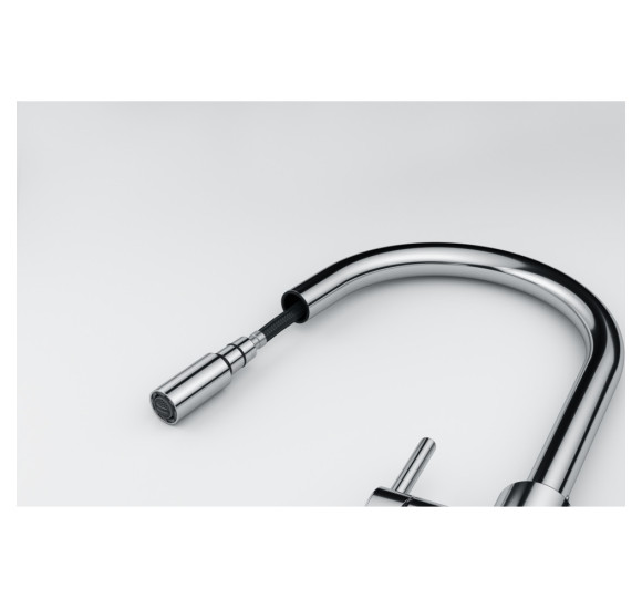 FRANKE Lina maišytuvas plautuvei su ištraukiama žarna, pasirenkama spalva