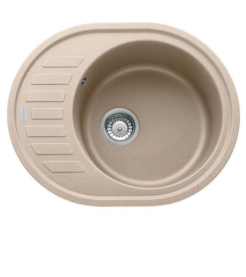 Franke ROG 611-62 granitinė plautuvė su užkemšamu ventiliu, montuojama ant stalviršio