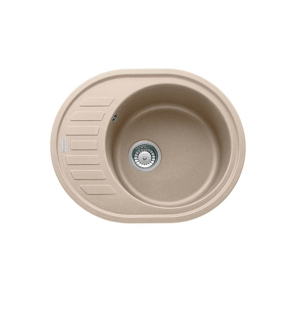 Franke ROG 611-62 granitinė plautuvė su užkemšamu ventiliu, montuojama ant stalviršio