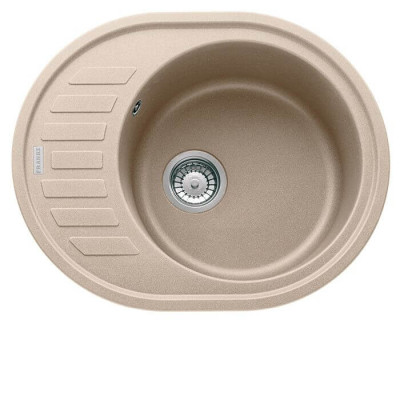 Franke ROG 611-62 granitinė plautuvė su užkemšamu ventiliu, montuojama ant stalviršio