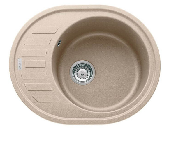 Franke ROG 611-62 granitinė plautuvė su užkemšamu ventiliu, montuojama ant stalviršio