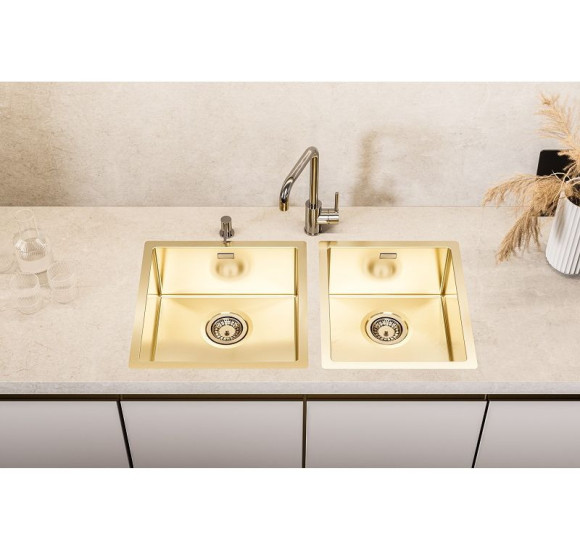 ALVEUS Monarch Quadrix 20 nerūdijančio plieno plautuvė