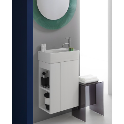 Pastatomas praustuvas Kartell by Laufen 460x280 maišytuvas dešinėje