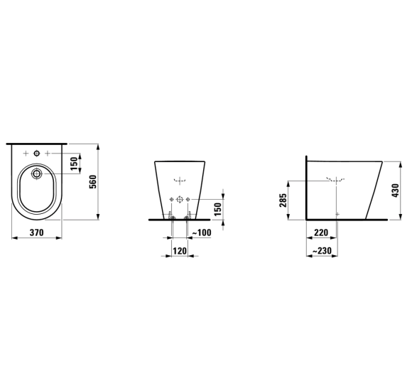 Pastatomas Kartell by Laufen bide