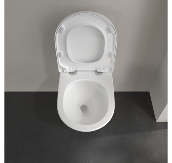 Villeroy&Boch Subway 3.0 su C+ danga, "Twist flush" pakabinamas klozetas su "Soft close" dangčiu