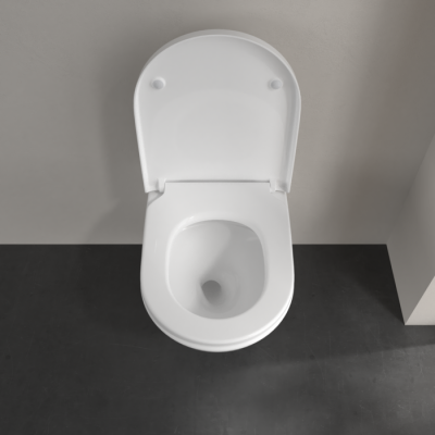 Villeroy&Boch Subway 3.0 su C+ danga, "Twist flush" pakabinamas klozetas su "Soft close" dangčiu