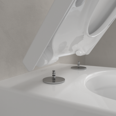 Villeroy&Boch Subway 3.0 su C+ danga, "Twist flush" pakabinamas klozetas su "Soft close" dangčiu
