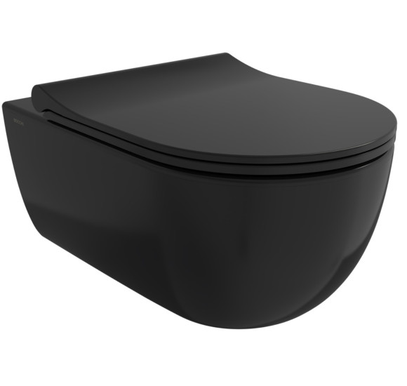 Bocchi V-Tondo pakabinamas klozetas "Rimless" be dangčio