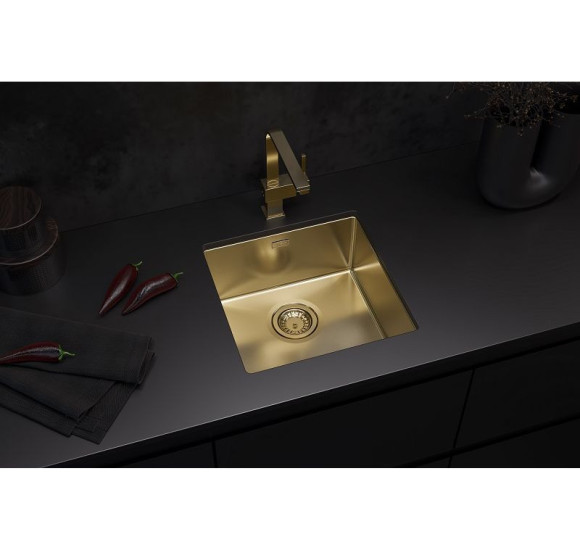 ALVEUS Monarch Quadrix 30 nerūdijančio plieno plautuvė