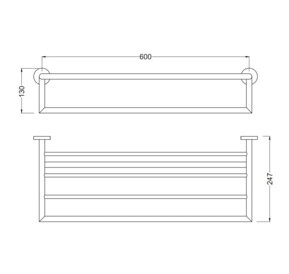 Bocchi Piave lentyna su rankšluosčių laikikliu