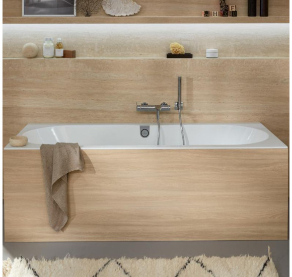 Villeroy & Boch vonia Oberon 2.0 1800 x 800 su kojelėmis ir sifonu