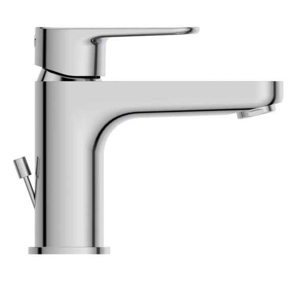 CERAFINE O H80 praustuvo maišytuvas su metaliniu dugno vožtuvu, BC698AA