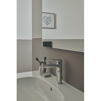 CERAFINE O praustuvo maišytuvas su dugno vožtuvu, chromo spalvos, BC699AA