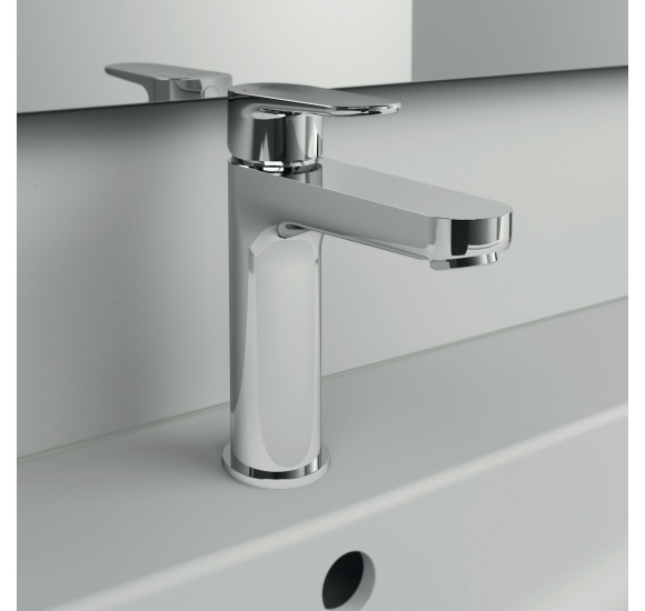 CERAFINE O praustuvo maišytuvas su dugno vožtuvu, chromo spalvos, BC699AA