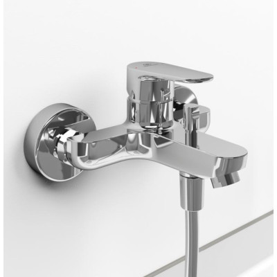 Cerafine O vonios maišytuvas su diverteriu, chromo blizgios spalvos BC500AA