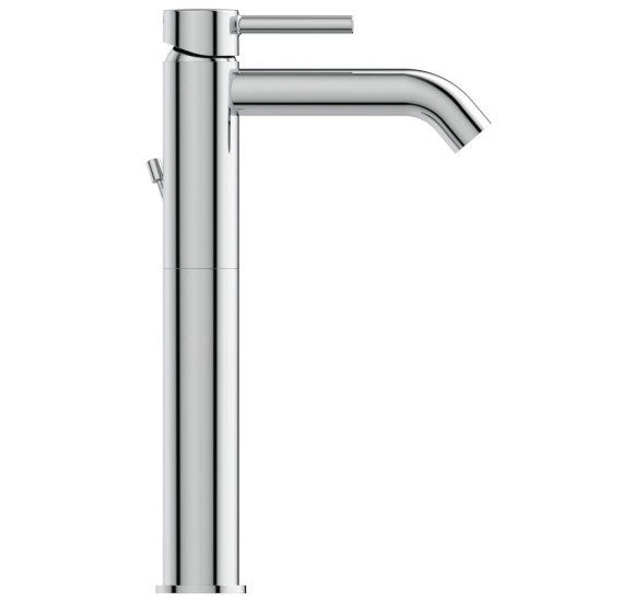 Ceraline pastatomo praustuvo maišytuvas su dugno vožtuvu