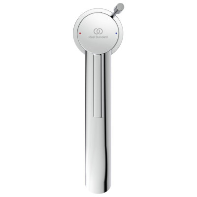 Ceraline pastatomo praustuvo maišytuvas su dugno vožtuvu