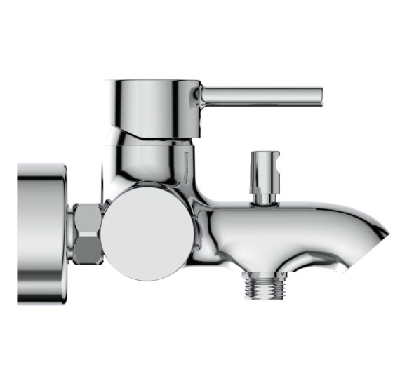 Ceraline vonios/dušo maišytuvas su vandens srovės diverteriu, chromo sp.