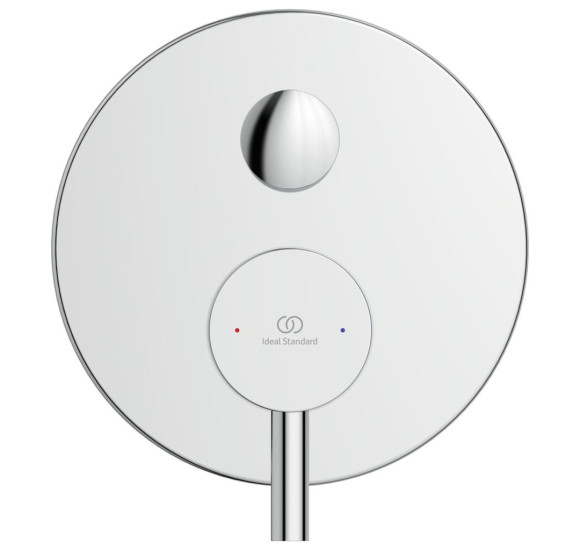 Ideal Standard Ceraline potinkinis vonios ir dušo maišytuvas, komplekte su potinkine dalimi