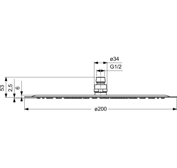 Ideal Standard Ceratherm 100 potinkinės termostatinės sistemos komplektas, BD006XC