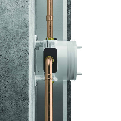 EASY-BOX sieninio dušo/vonios maišytuvo potinkinė dėžutė montavimui, A1000NU