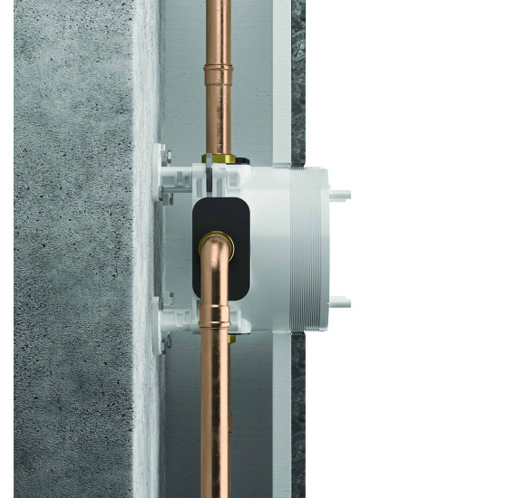 EASY-BOX sieninio dušo/vonios maišytuvo potinkinė dėžutė montavimui, A1000NU