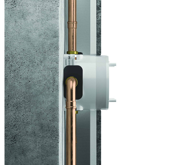 EASY-BOX sieninio dušo/vonios maišytuvo potinkinė dėžutė montavimui, A1000NU