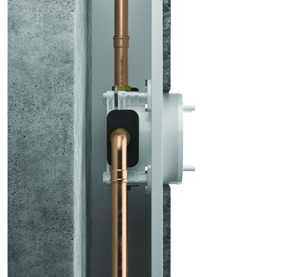 EASY-BOX sieninio dušo/vonios maišytuvo potinkinė dėžutė montavimui, A1000NU