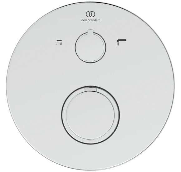 Išpardavimas. Ceratherm T100 potinkinis termostatinis maišytuvas dušui ir voniai, A5814AA