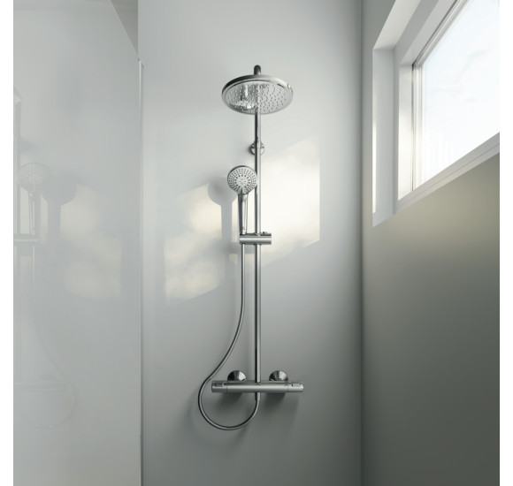 Ideal Standard CERATHERM T25 termostatinė dušo sistema (A7208AA), chromo spalvos