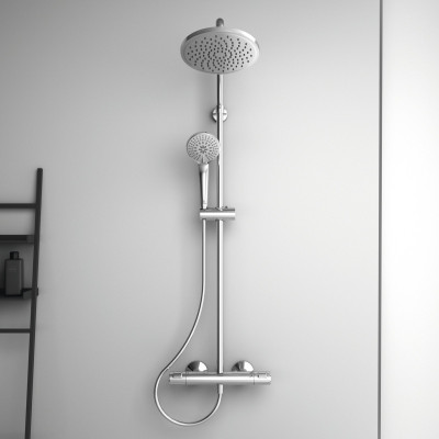 Ideal Standard CERATHERM T25 termostatinė dušo sistema (A7208AA), chromo spalvos