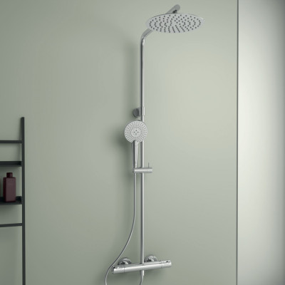Ideal Standard CERATHERM T50 (A7704AA) termostatinė dušo sistema, chromo spalvos