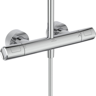 Ideal Standard CERATHERM T100 (A7705AA) termostatinė dušo sistema, chromo spalvos