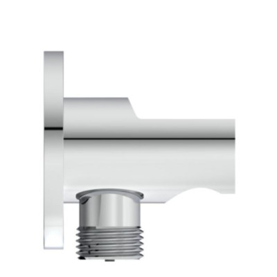 Ideal Standard dušo žarnos pajungimo alkūnė su laikikliu, chromo sp., BC807AA