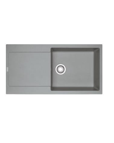 Franke MRG 611-100XL plautuvė, montuojama ant stalviršio, eksentrinis ventilis, nerūdijančio plieno rankenėlė