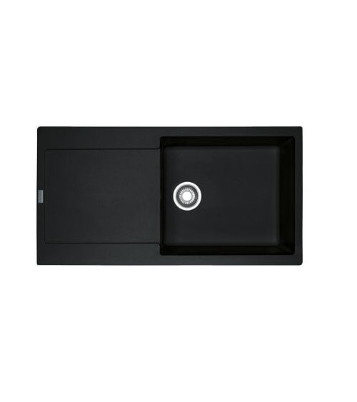 Franke MRG 611-100XL plautuvė, montuojama ant stalviršio, eksentrinis ventilis, nerūdijančio plieno rankenėlė