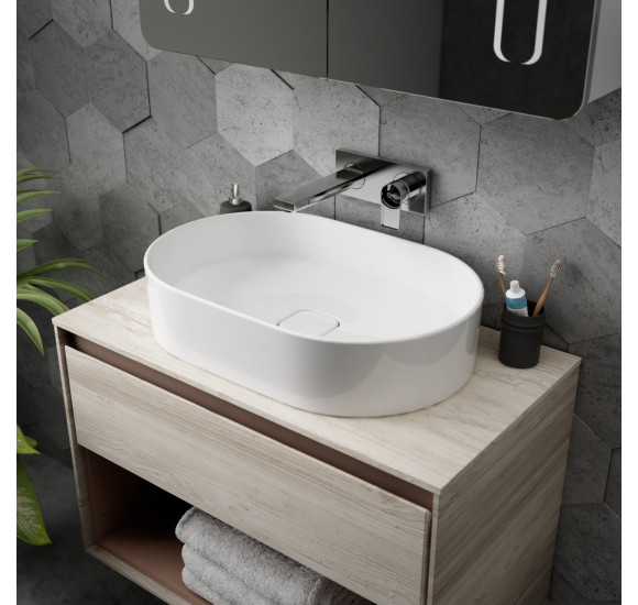 STRADA II praustuvas montuojamas ant stalviršio 60 cm (600x400x180 mm), T298101