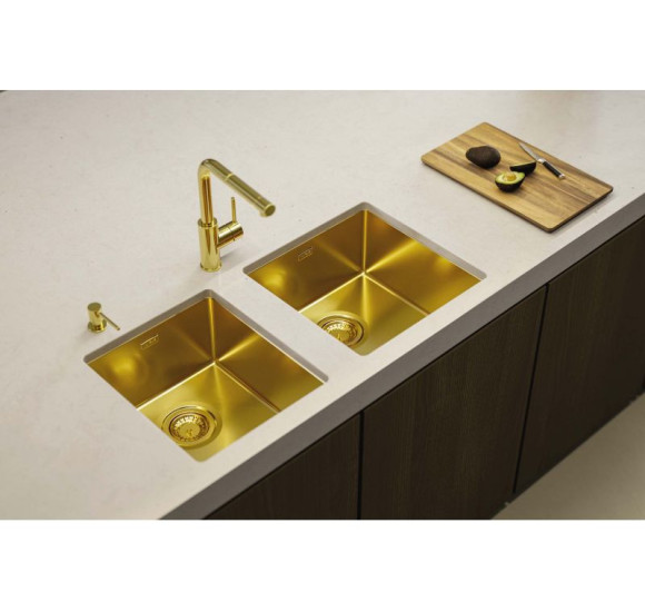 ALVEUS Monarch Quadrix 50 nerūdijančio plieno plautuvė