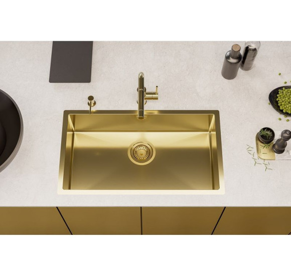 ALVEUS Monarch Quadrix 60 nerūdijančio plieno plautuvė