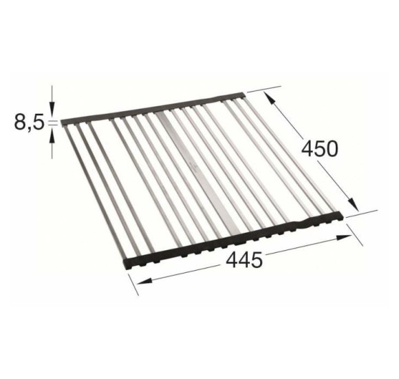 Villeroy&Boch vyniojamas padėkliukas plautuvėms,universalus