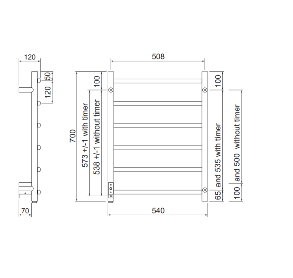 PAX elektrinis rankšluosčių džiovintuvas Salsa