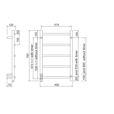 PAX elektrinis rankšluosčių džiovintuvas Samba