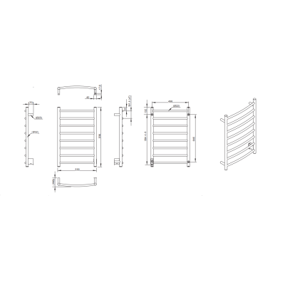 PAX elektrinis rankšluosčių džiovintuvas Foxtrot su pajungimu dešinėje