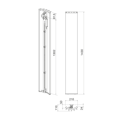PAX elektrinis rankšluosčių džiovintuvas Velvet 1430